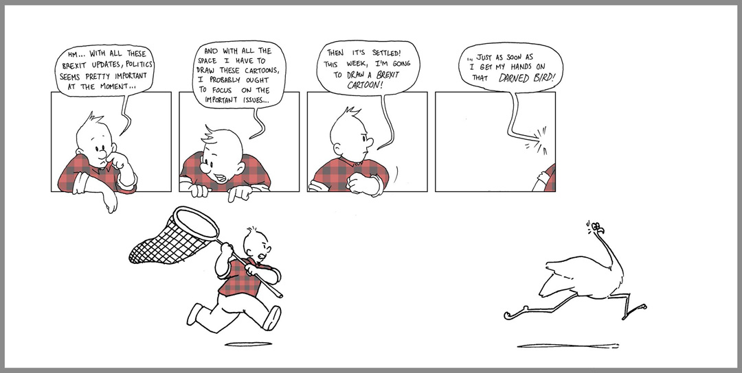 brexit bird cartoon