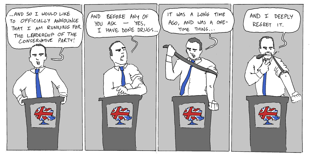 tory cartoon